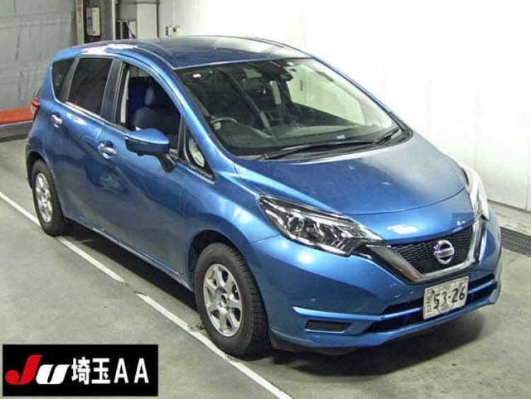 NISSAN NOTE  2021 BLUE