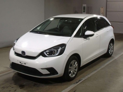 HONDA FIT 2022 HYBRID WHITE