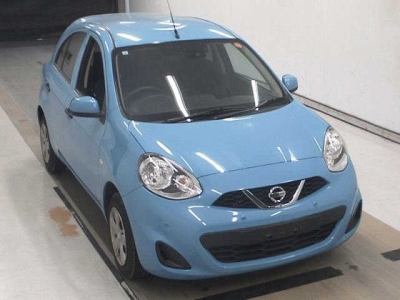 NISSAN MARCH BLUE 2022