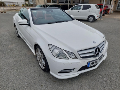 MERCEDES E250CDI CABRIO MBM  WHITE