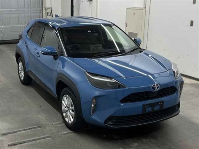 TOYOTA YIARIS CROSS 2022 HYBRID BLUE