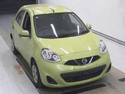 NISSAN MARCH 2022 GREEN